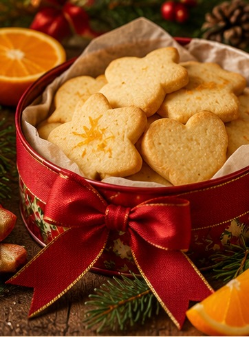 Biscoitos amanteigados